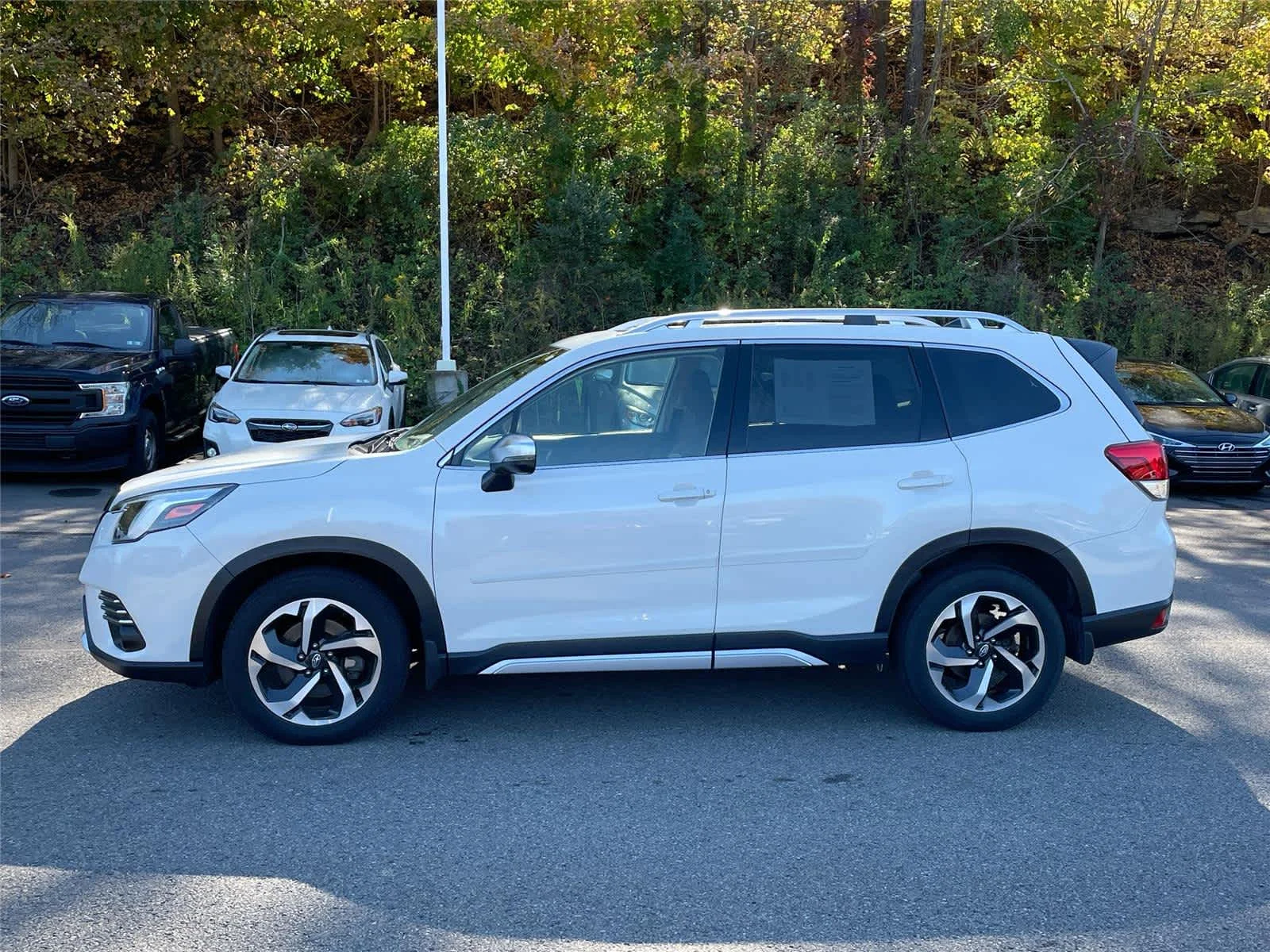 Certified Used 2024 Crystal White Pearl Subaru Touring image 2
