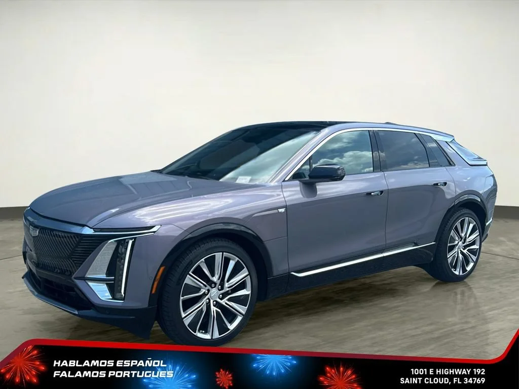 Used 2025 Cadillac LYRIQ Luxury 3 with VIN 1GYKPTRL1SZ301629 for sale in Titusville, FL