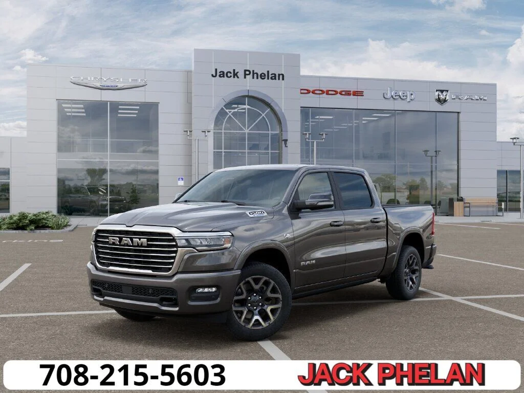 New 2026 Granite Crystal Metallic Clear-Coat Exterior Paint RAM Laramie image 1