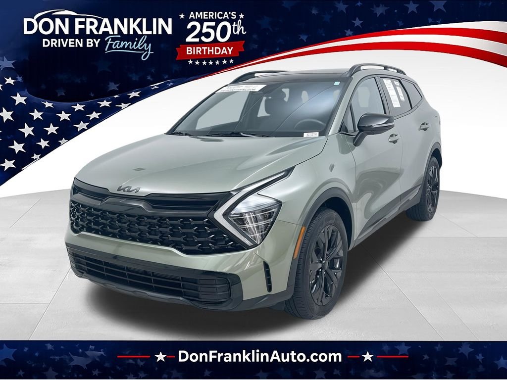 Used 2025 Green Kia X-Line image 1