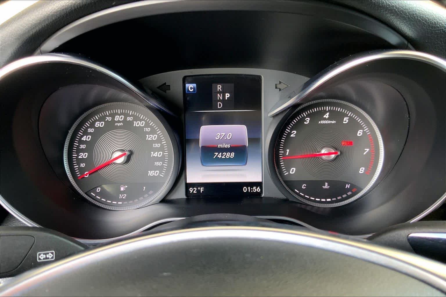 Used 2018 designo Cardinal Red Metallic Mercedes-Benz C 300 image 26
