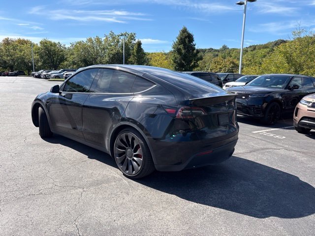 Used 2023 Solid Black Tesla Performance image 4