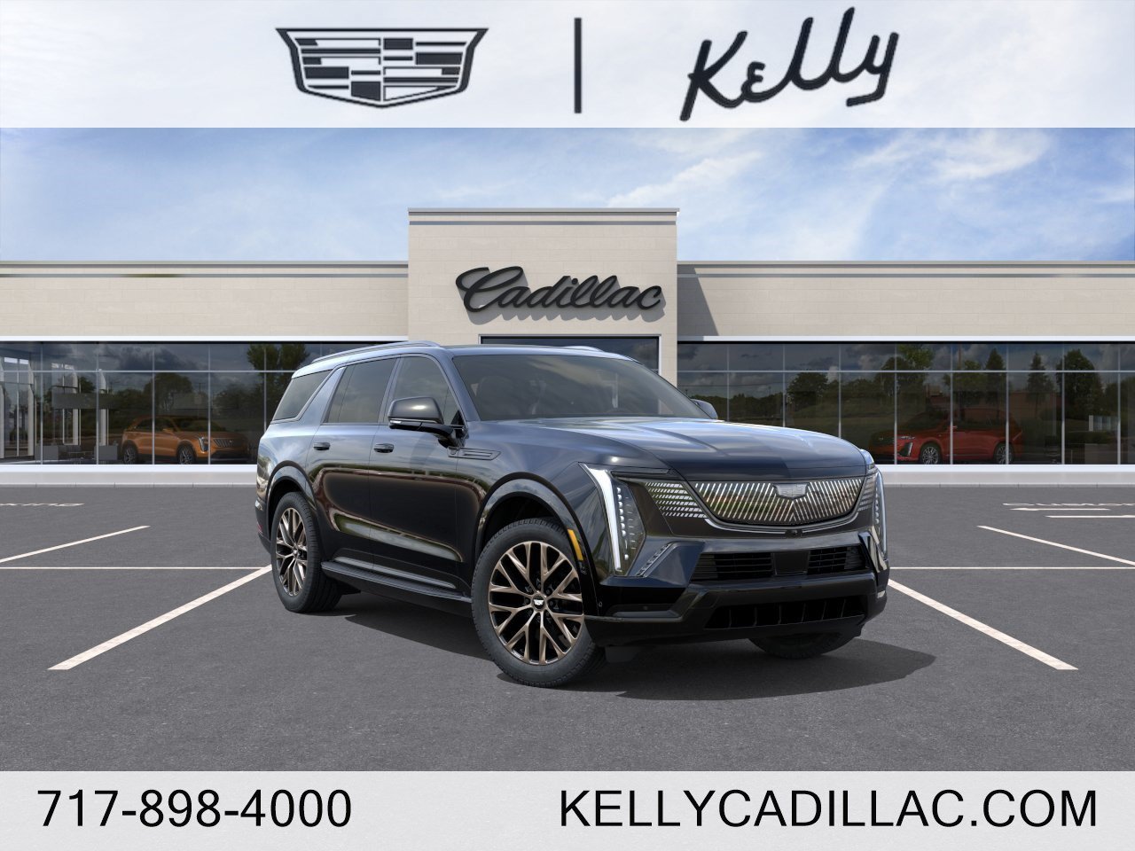 Black 2026 Cadillac Escalade IQL SUV / Crossover All-Wheel Drive Automatic