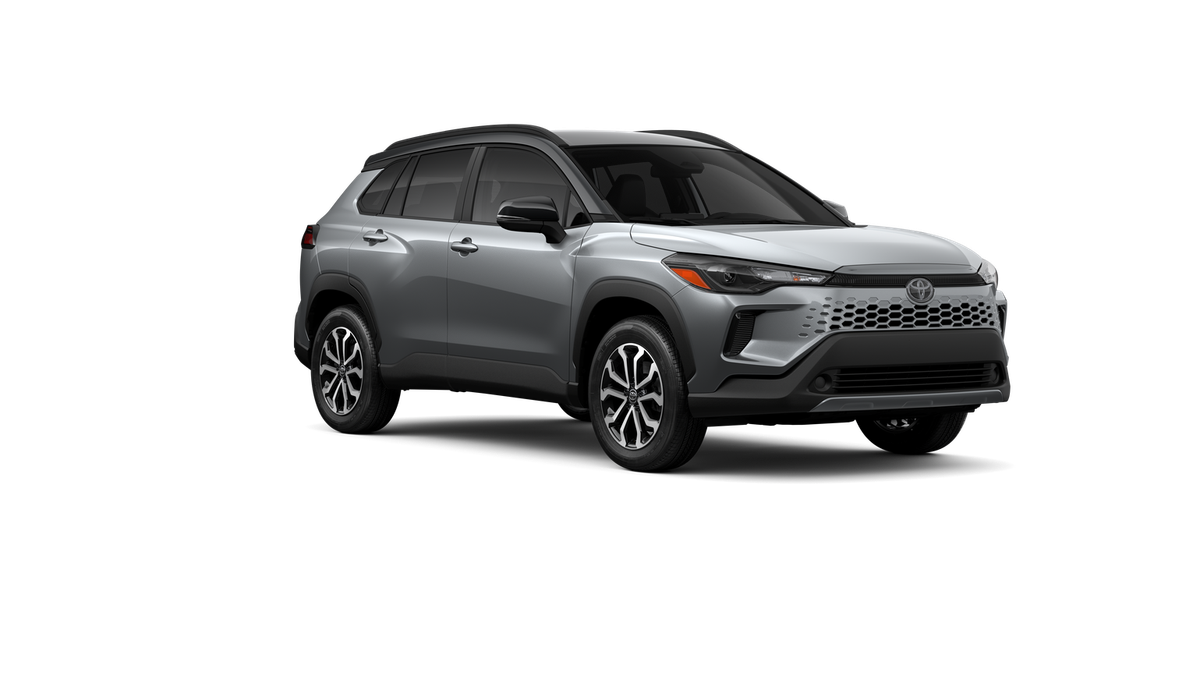 New 2026 Sonic Silver with Jet Black roof Toyota Hybrid SE image 17