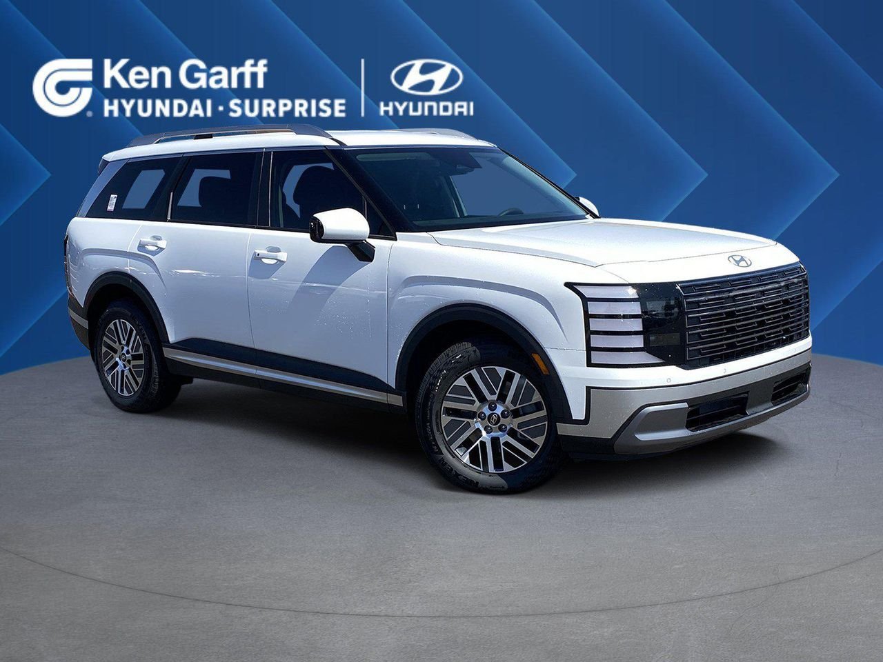 New 2026 Creamy White Pearl Hyundai Blue SEL 8P image 1