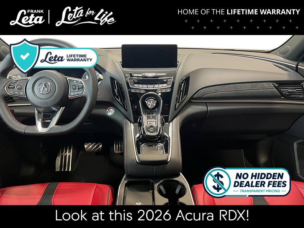 New 2026 Platinum White Pearl Acura w/A-Spec Package image 26