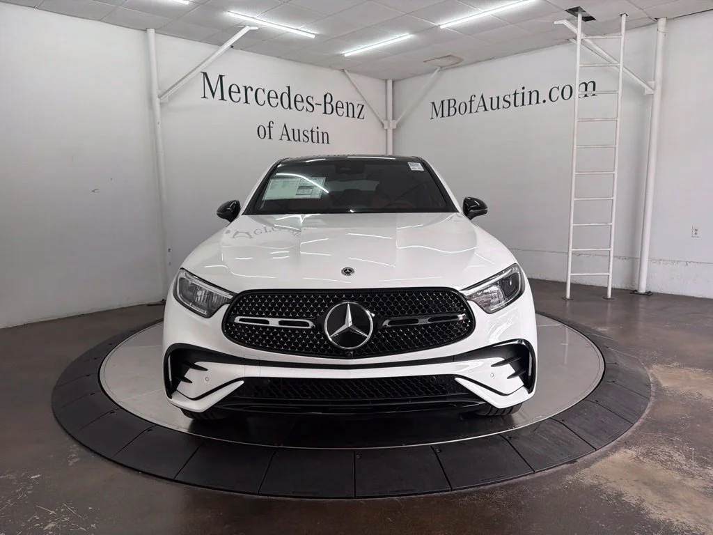 New 2027 White Mercedes-Benz GLC 300 Coupe image 2