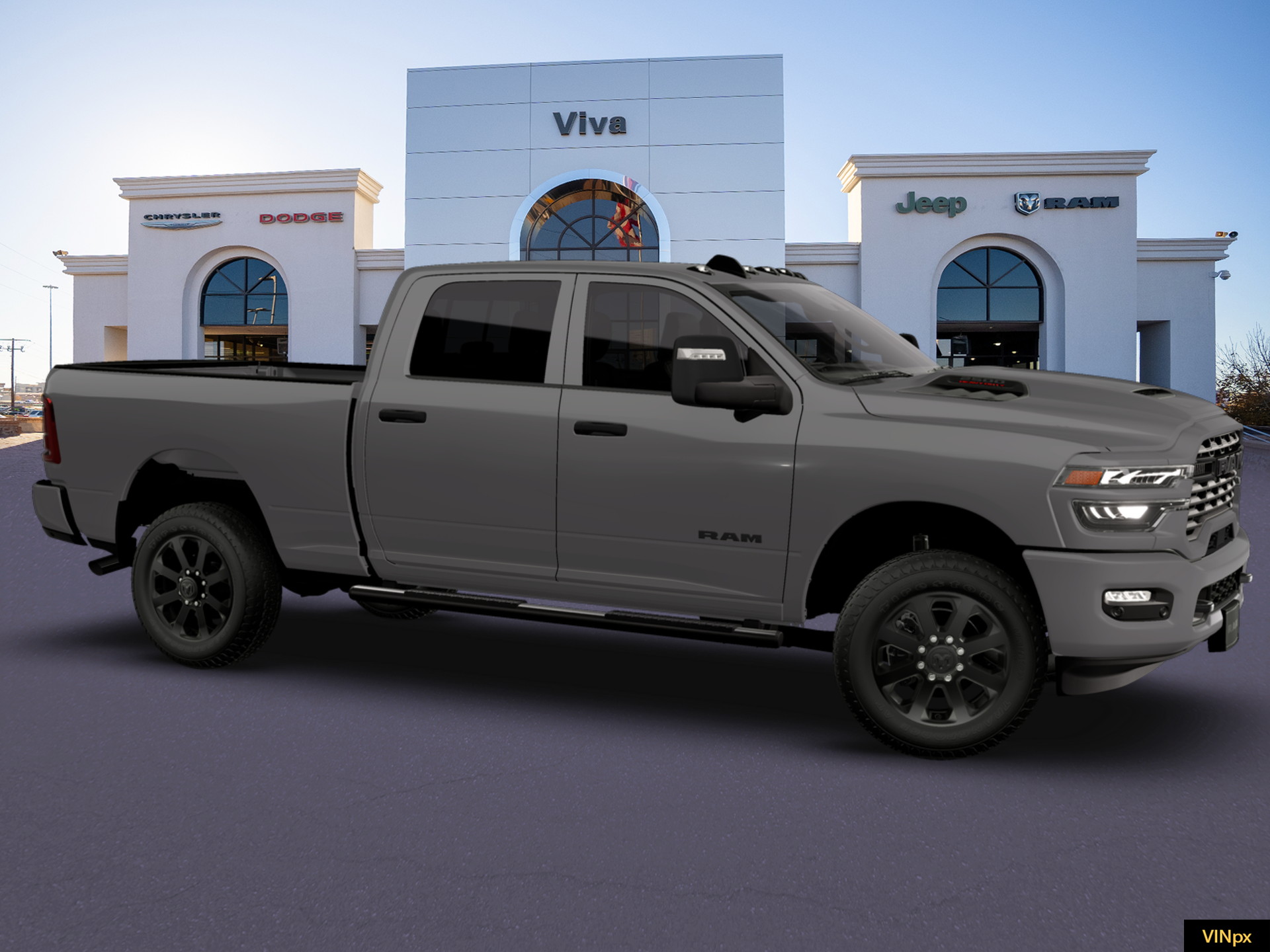 New 2026 Ceramic Gray Clear-Coat Exterior Paint RAM  image 22