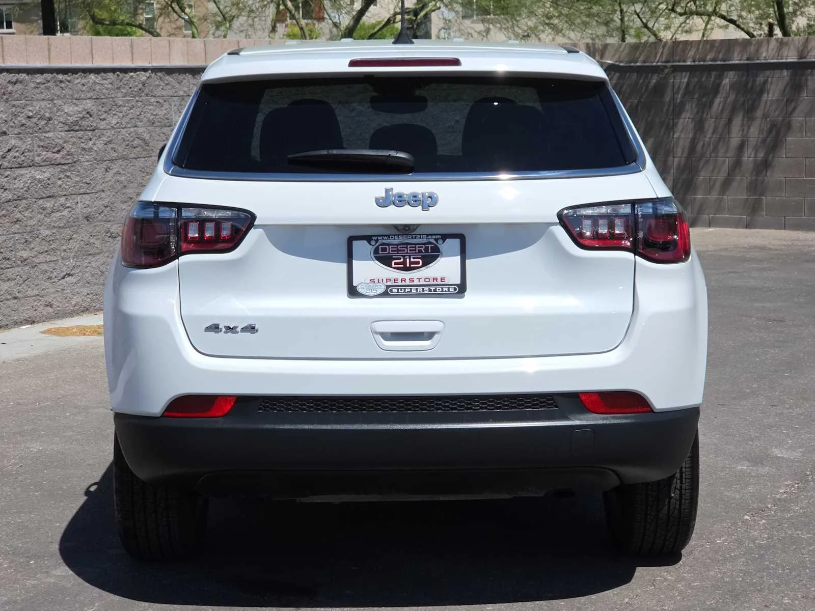 Used 2025 Bright White Clearcoat Jeep Sport image 8