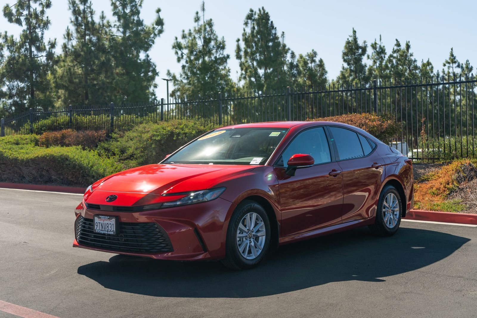 Certified Used 2025 Red Toyota LE image 5