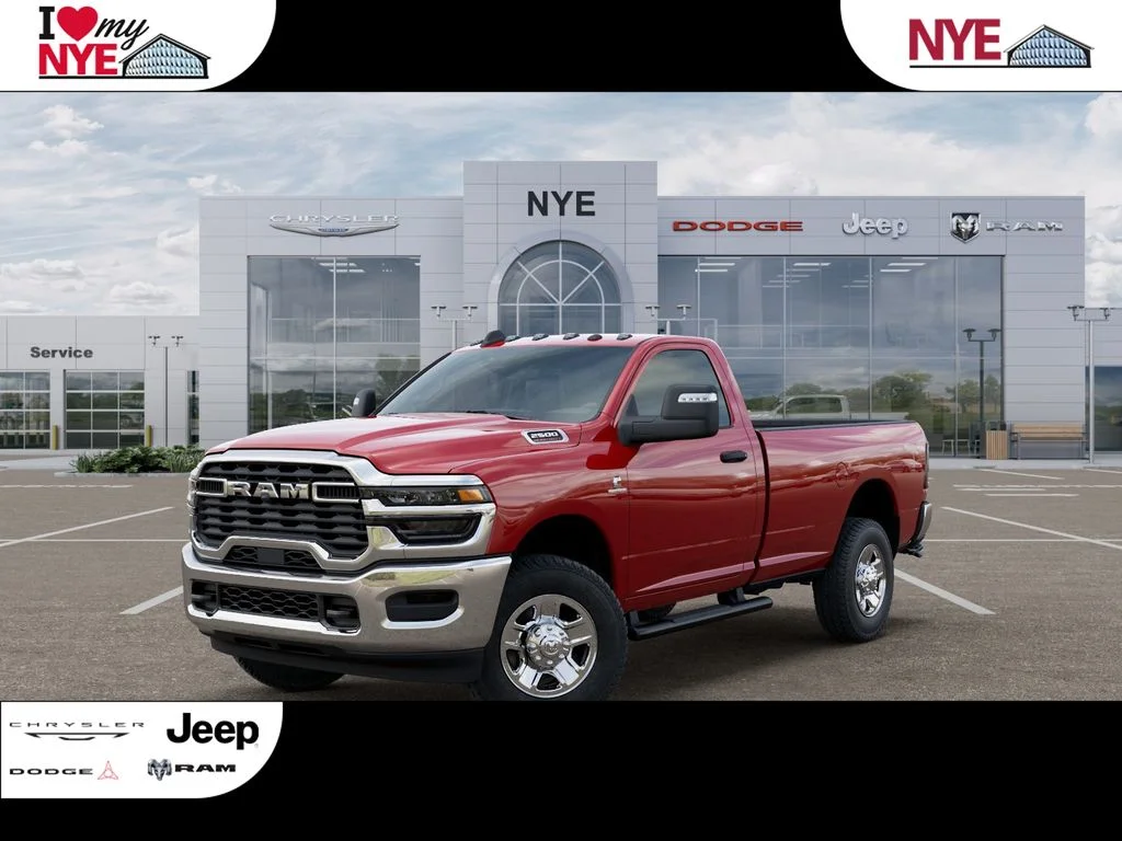 New 2026 Flame Red Clear-Coat Exterior Paint RAM Tradesman image 1