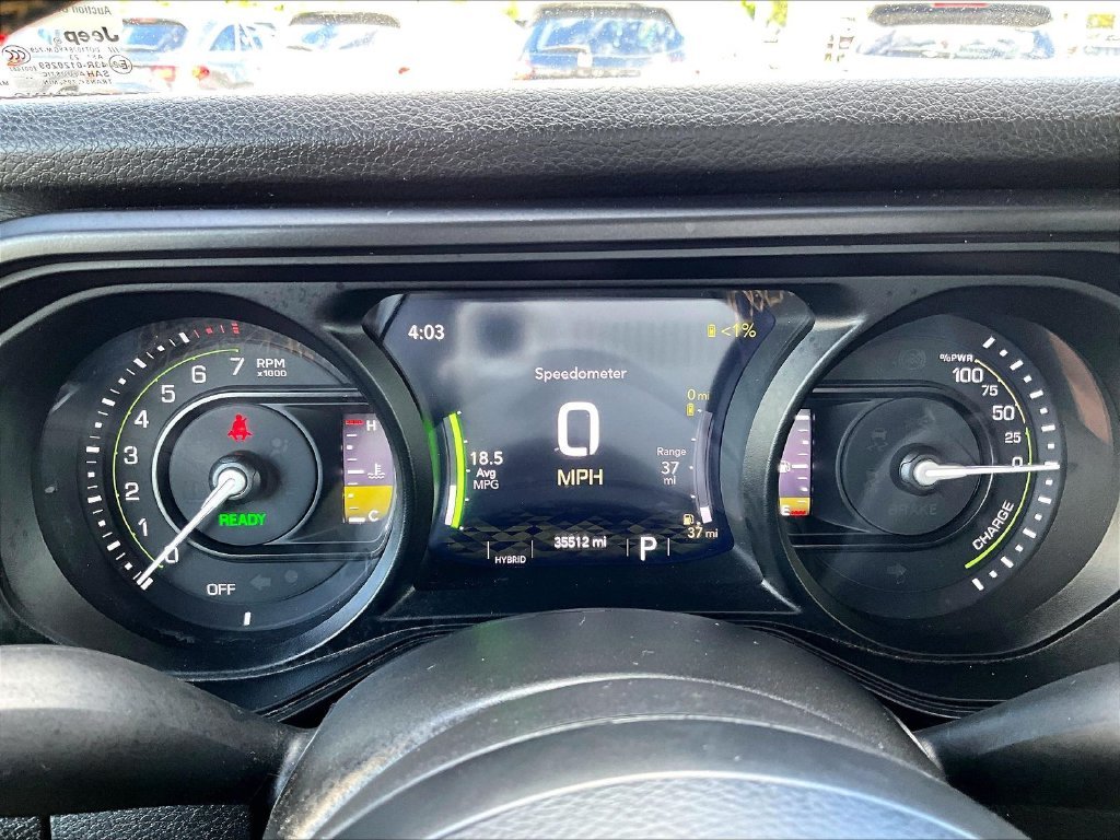 Used 2024 Gray Jeep Willys 4xe image 24