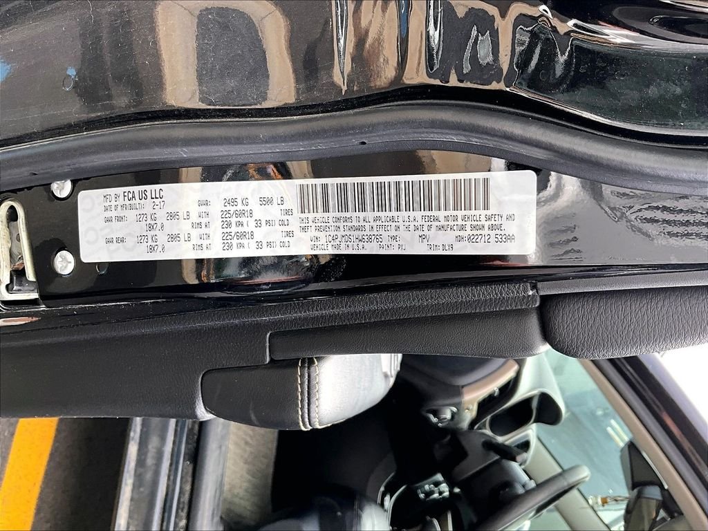 Used 2017 Black Jeep Limited image 9