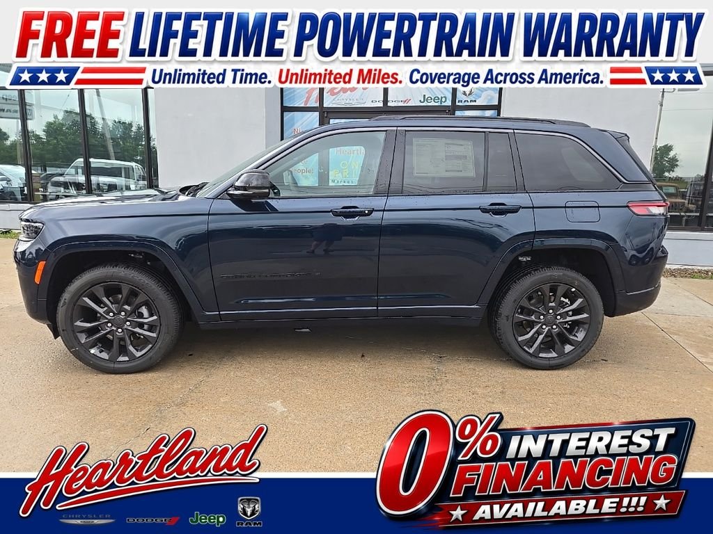 New 2026 Fathom Blue Pearl-Coat Exterior Paint Jeep Limited Reserve image 5