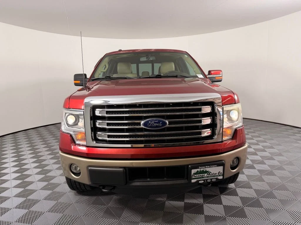 Used 2014 Red Ford Lariat image 3