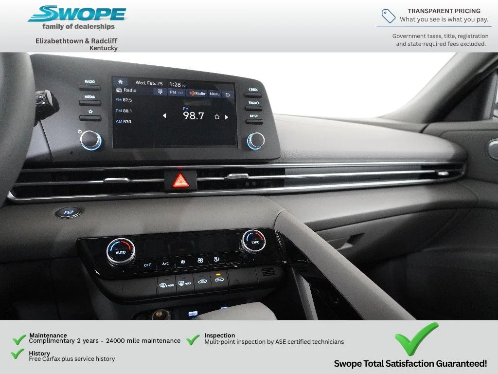 New 2026 Serenity White Hyundai Blue image 19