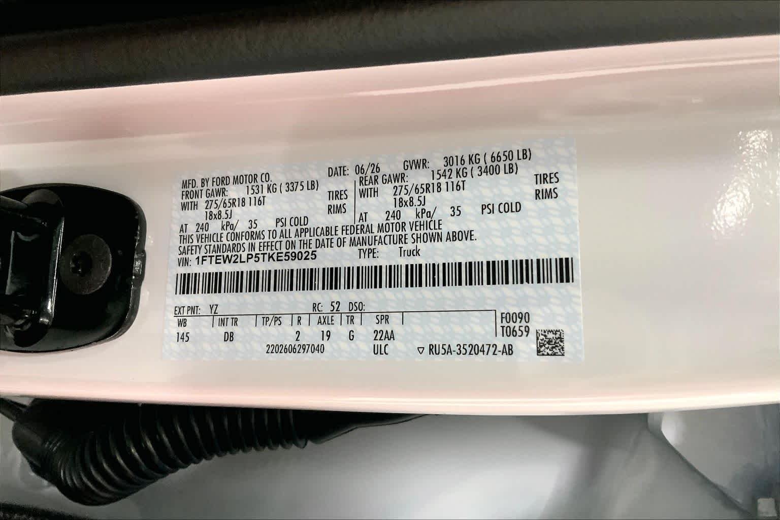 New 2026 Oxford White Ford STX image 20
