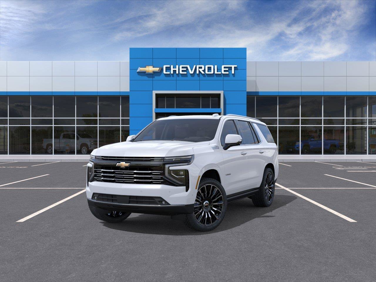 New 2026 Polar White Tricoat Chevrolet High Country image 8