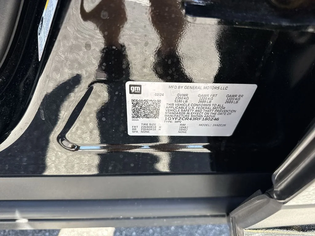 Used 2024 Stellar Black Metallic Cadillac Premium Luxury image 61