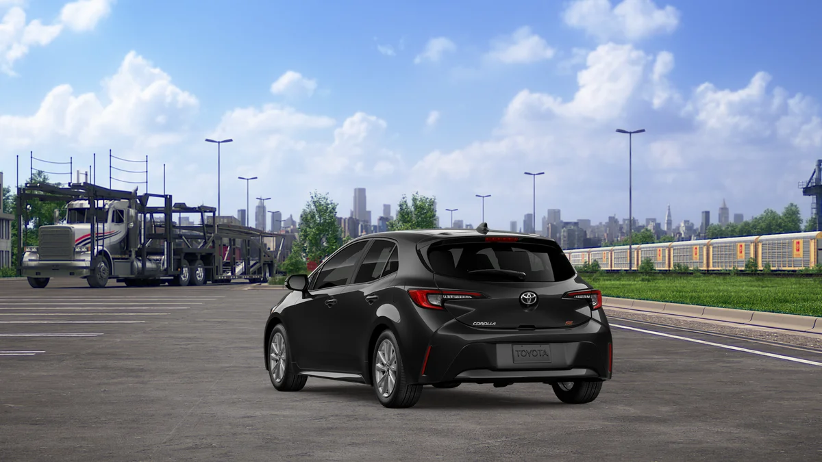 New 2027 Magnetic Gray Metallic Toyota SE image 7
