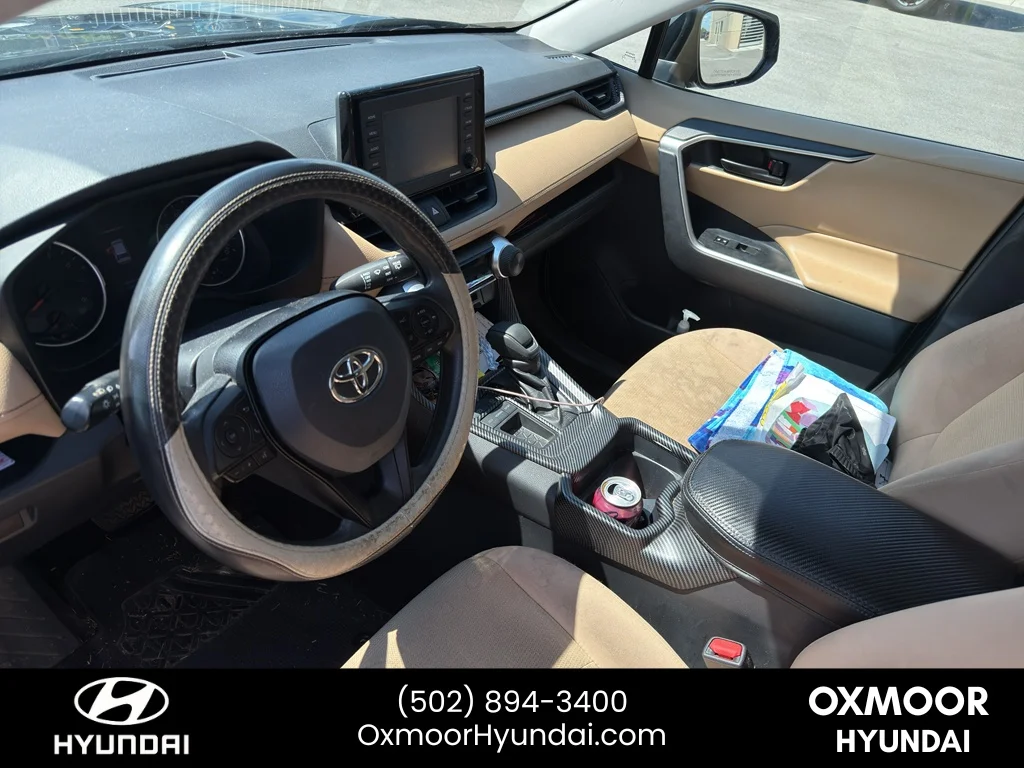 Used 2020 Midnight Black Metallic Toyota LE image 3