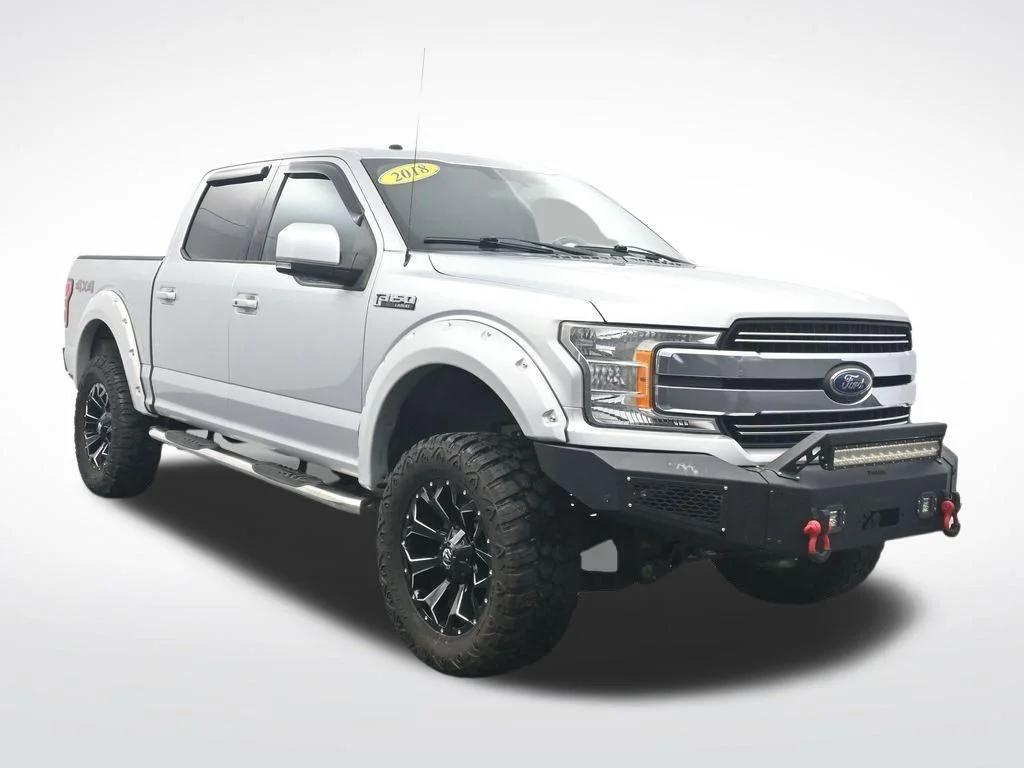 Used 2018 Ingot Silver Ford Lariat image 3