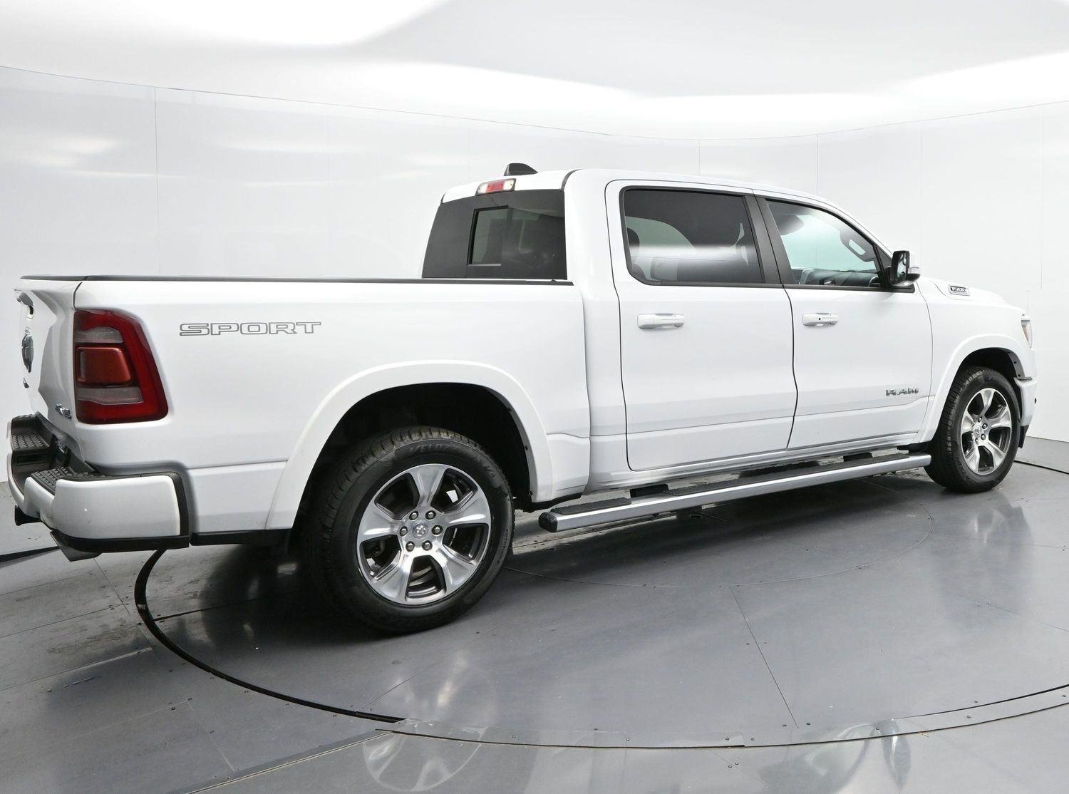 Used 2022 Bright White Clearcoat Ram Laramie image 7