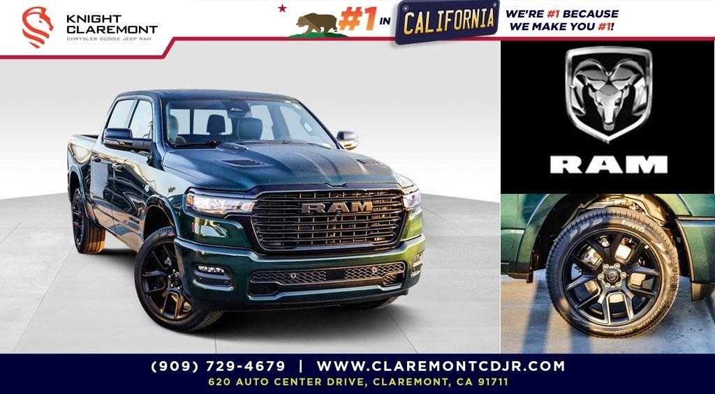 New 2026 Green Metallic Ram Laramie image 1