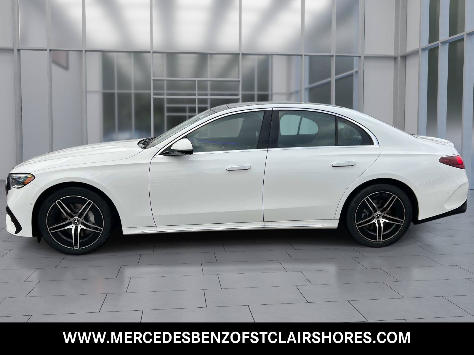 New 2026 Polar White Mercedes-Benz E 350 image 2