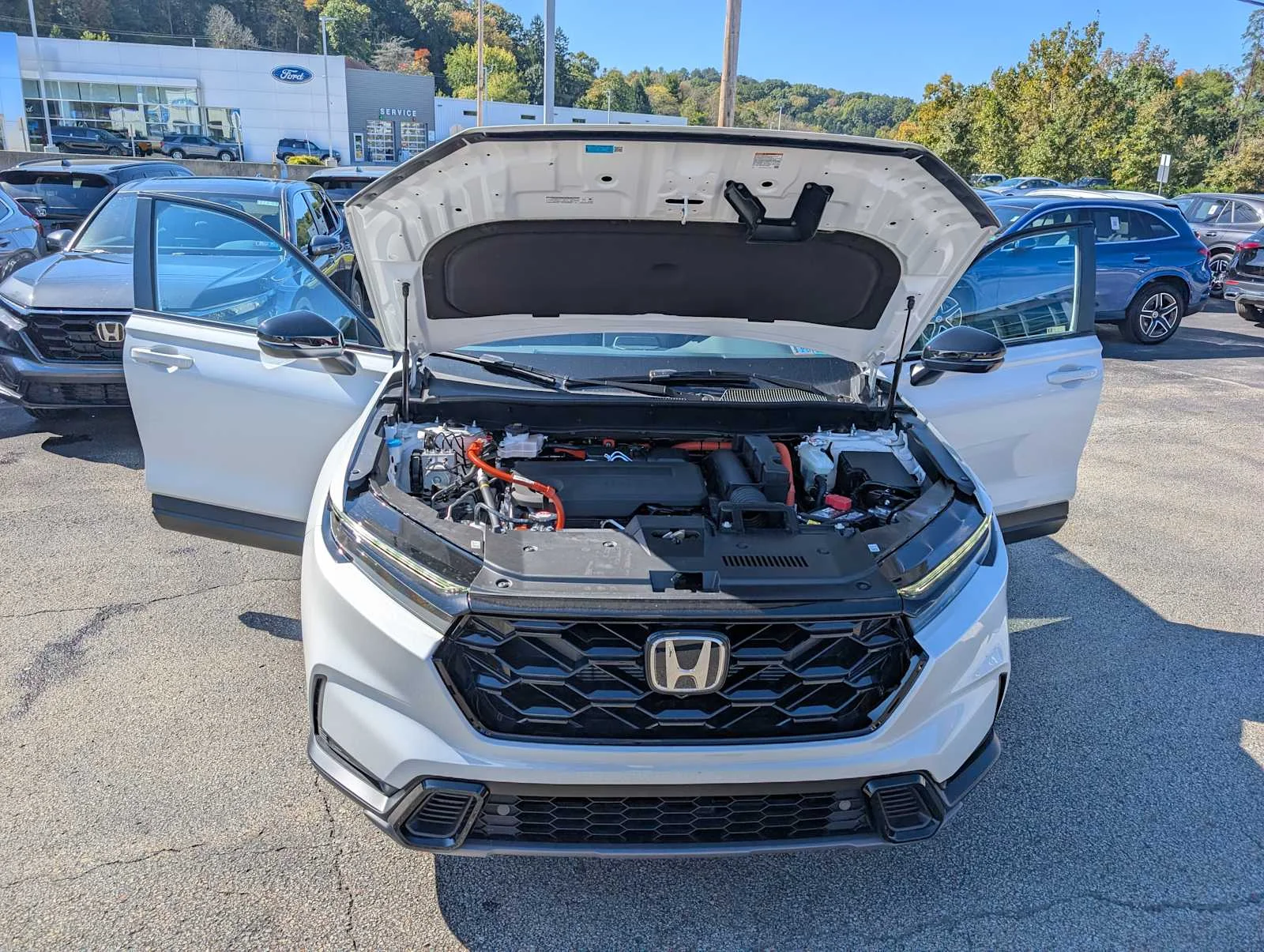 New 2027 Platinum White Pearl Honda Sport-L image 10
