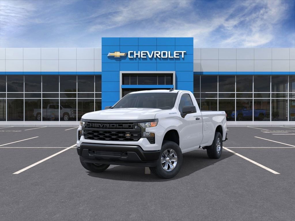 New 2025 Chevrolet Silverado 1500 WT 2D Standard Cab