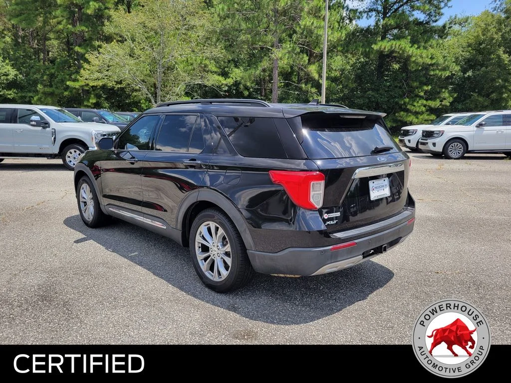 Used 2021 Black Ford XLT image 3