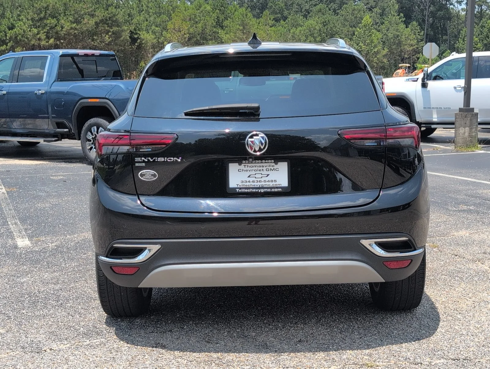 Used 2023 Ebony Twilight Metallic Buick Preferred image 4