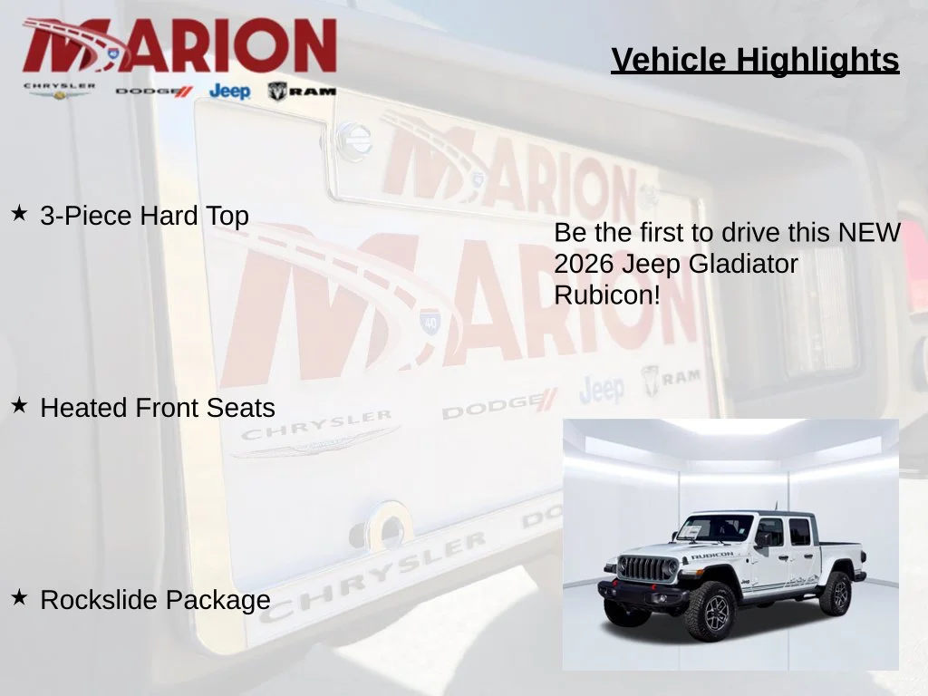 New 2026 White Jeep Rubicon image 5