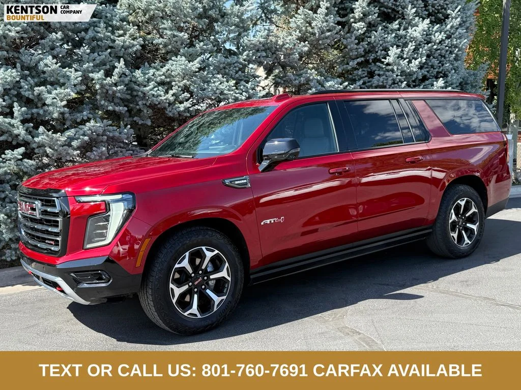 Used 2026 Red GMC AT4 image 1