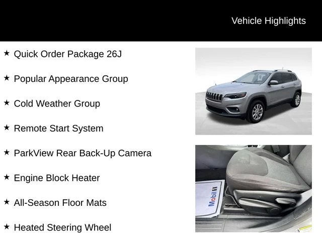Used 2019 Silver Jeep Latitude image 8