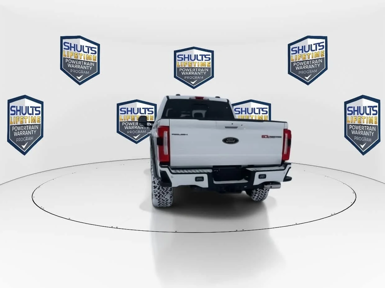 New 2026 Star White Metallic Tri-Coat Ford LARIAT image 7