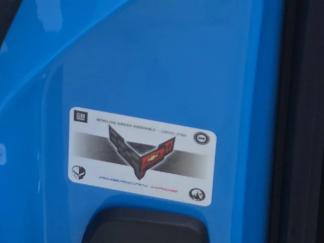 Used 2022 Blue Chevrolet Stingray image 31