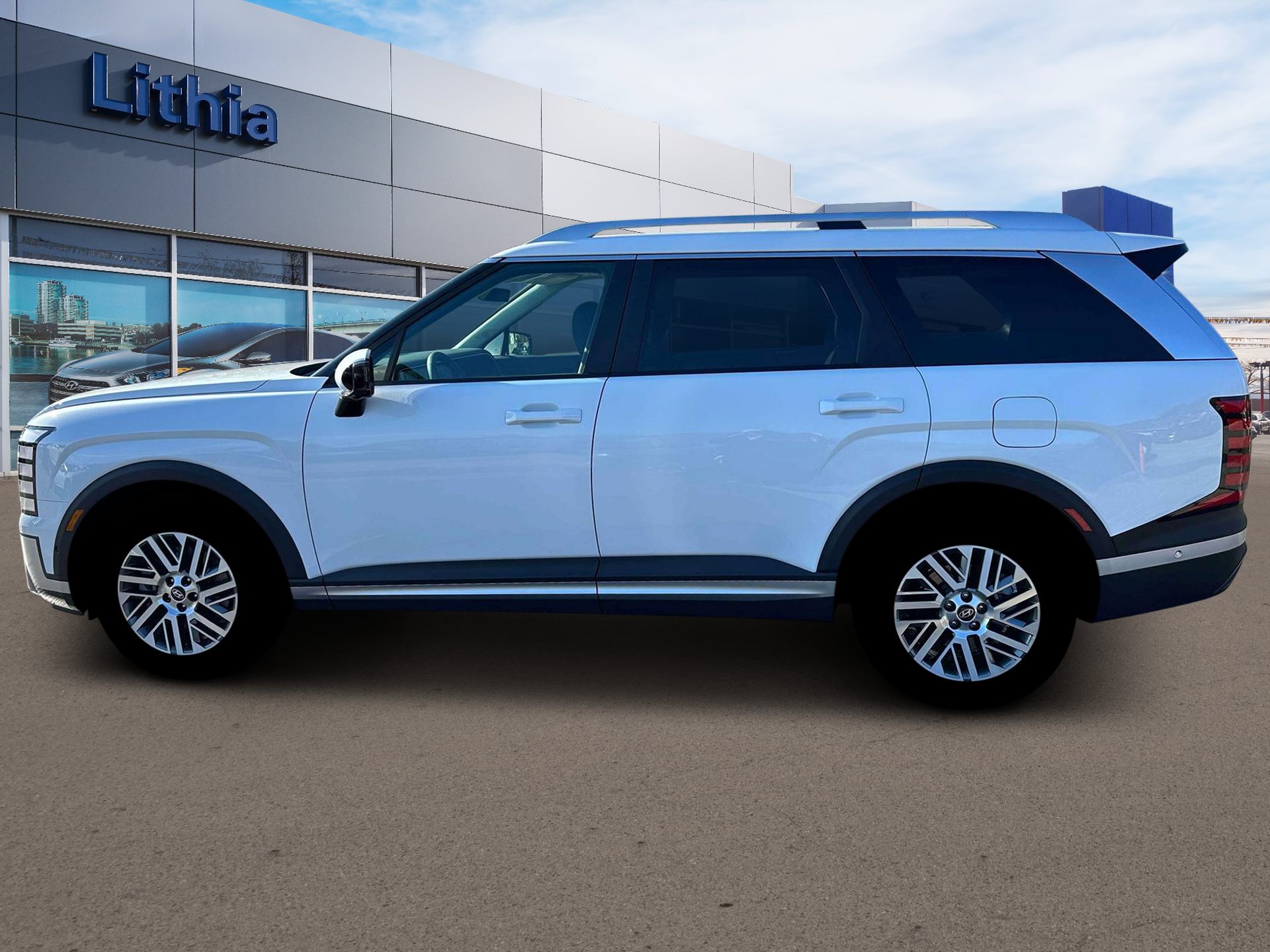 New 2026 Creamy White Pearl Hyundai SEL Premium AWD image 3