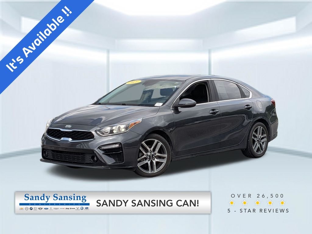 Used 2021 Gray Kia EX image 1