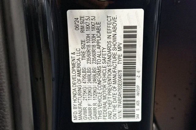 Certified Used 2025 Crystal Black Pearl Honda EX-L image 38