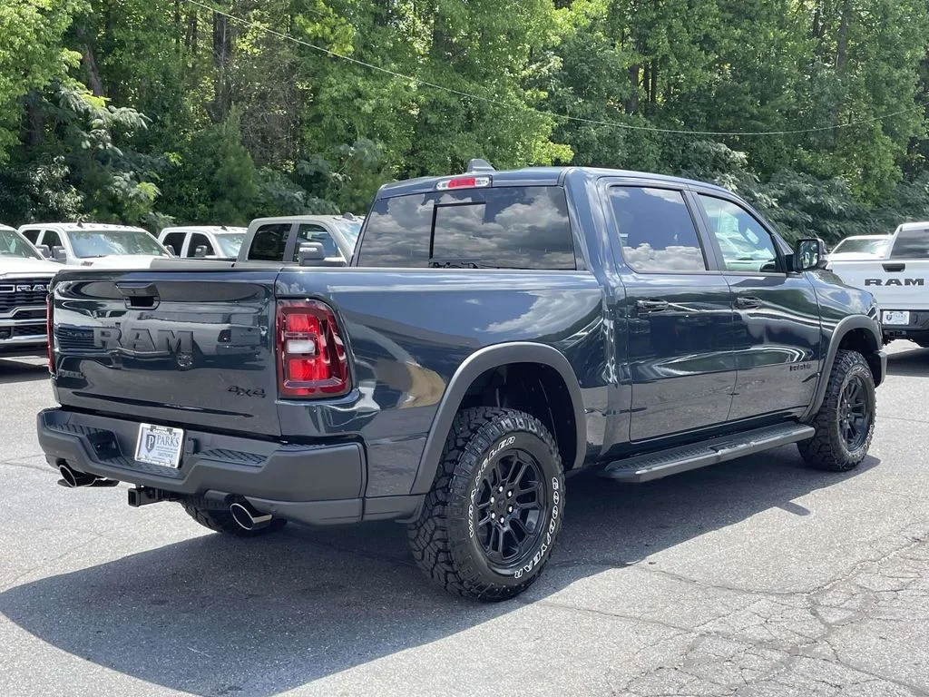 New 2026 Forged Blue Metallic Exterior Paint RAM Rebel image 8