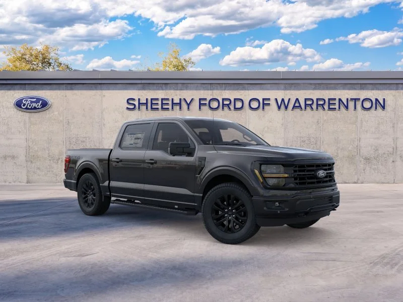 New 2026 Agate Black Metallic Ford XLT image 1