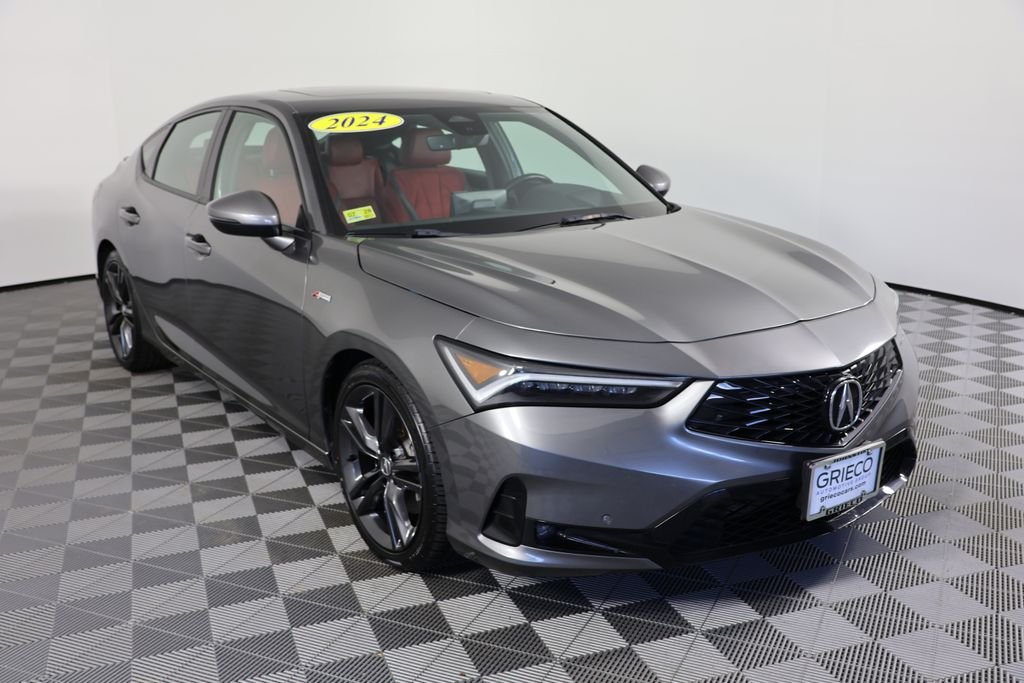 Used 2024 Liquid Carbon Metallic Acura A-Spec Tech Package image 1