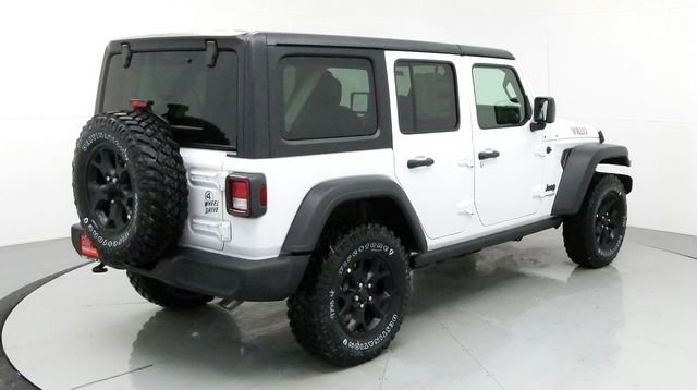Used 2021 White Jeep Unlimited Willys image 7