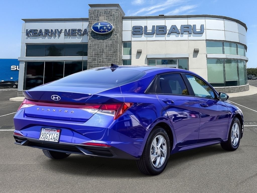 Used 2023 Blue Hyundai SE image 6