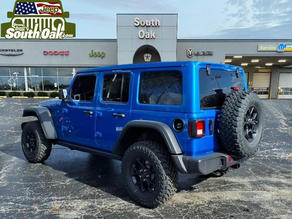 New 2026 Hydro Blue Pearl-Coat Exterior Paint Jeep Willys image 4