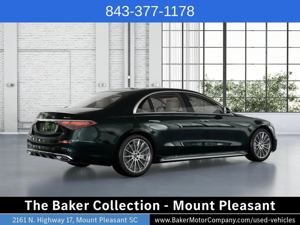 Certified Used 2026 Emerald Green Metallic Mercedes-Benz S 500 image 20