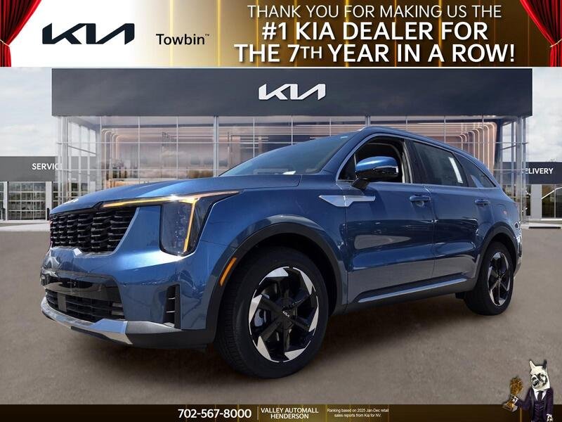 New 2026 Mineral Blue Kia EX image 1