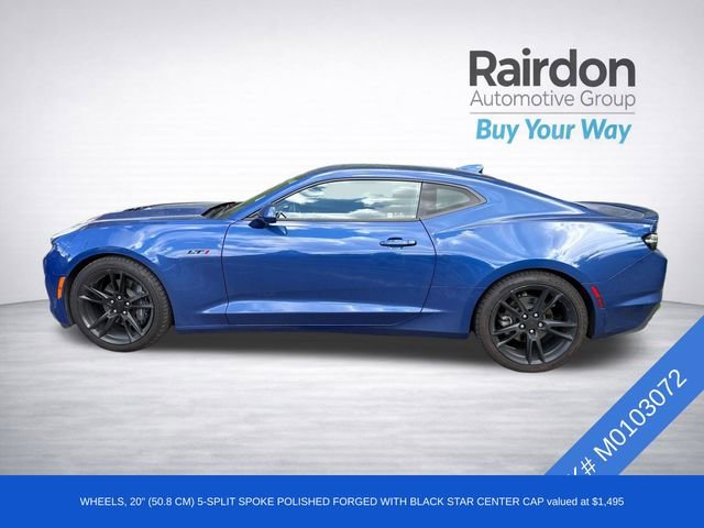 Used 2021 Riverside Blue Metallic Chevrolet LT1 image 4